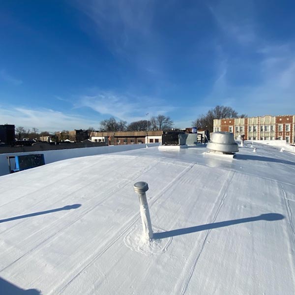 Gaco Seamless Roof System Chicago, IL